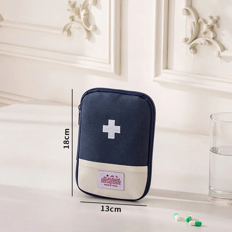 Portable Large Capacity Foldable Oxford Cloth Medical First Aid Kit Multi-Purpose Drug Storage Bag Home Travel Emergency Bag